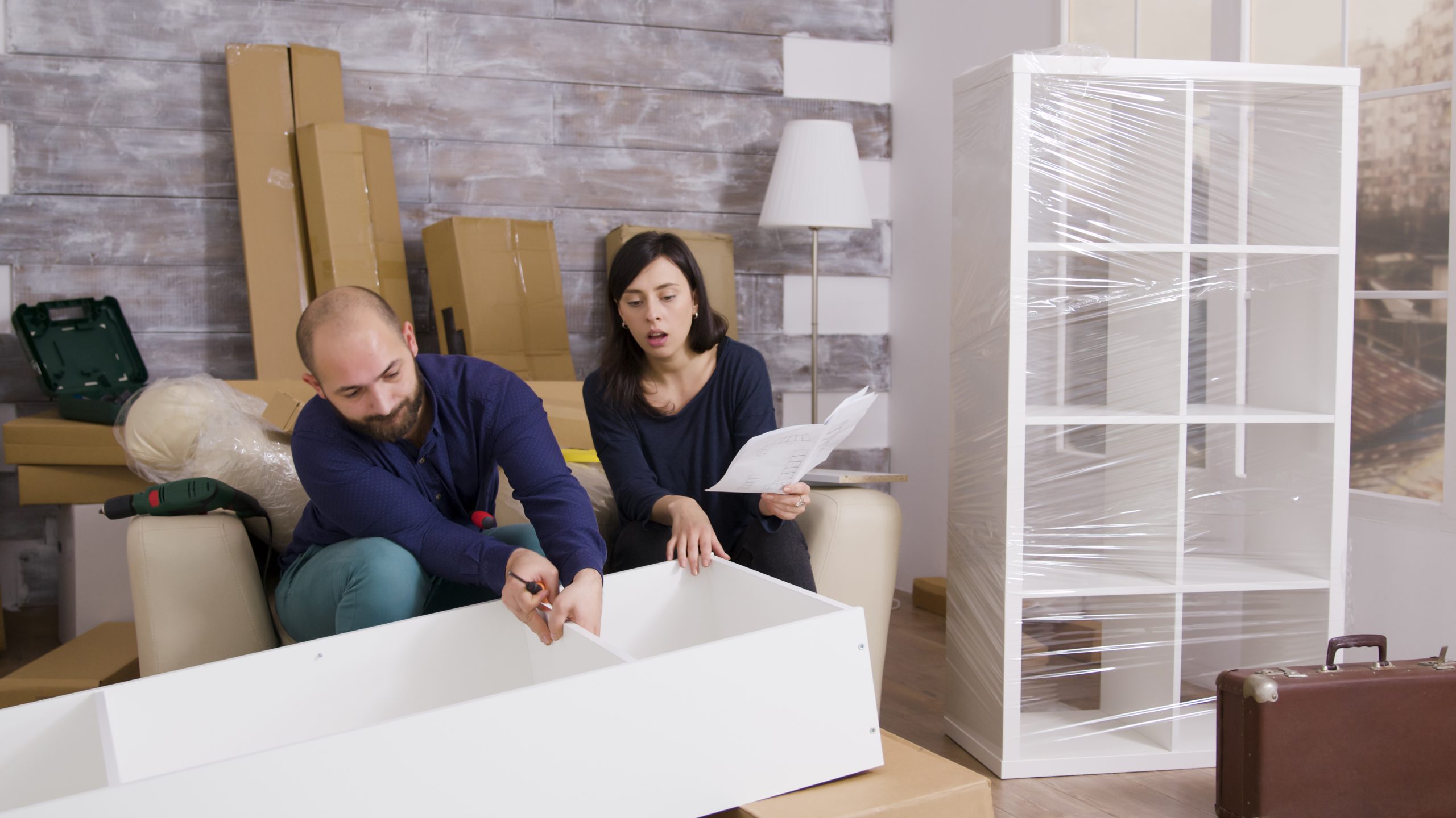 Flat-Pack Furniture Assemble sunshine caost